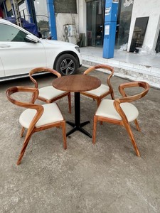 Meubles de qualité bureau Angles délicats multicolore nouvelle Chaise De café moderne arrondi réglable bâtiment canapé chaise - Product Image 3