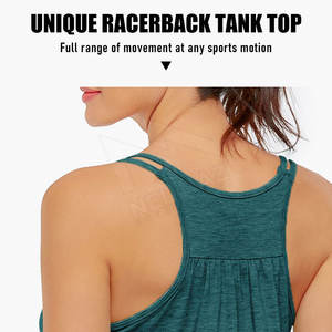 Camiseta sin mangas ligera y cómoda para mujer con logotipo Camiseta sin mangas deportiva personalizada para mujer Camiseta sin mangas de talla grande lavable a máquina - Product Image 4