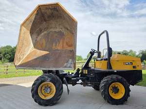 Mini-dumper JCB d'occasion 6 tonnes 4x4 diesel sur chenilles avec moteur de 55 kW et faible consommation de carburant - Product Image 3