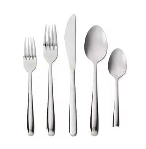 Ensemble de couverts couteau, fourchette, cuillère pour mariage, hôtel, couverts en acier inoxydable - Product Image 2