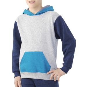 Sweats à capuche surdimensionnés à épaules tombantes en molleton brodé haut de gamme pour hommes (lourds) - Product Image 1