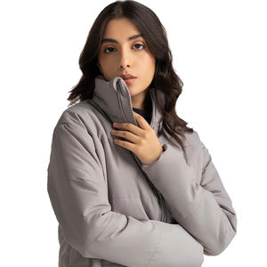 Vêtements personnalisés, veste d'hiver pour femmes grandes tailles, manteaux matelassés, capuche, veste ample en duvet, veste d'hiver d'extérieur, vestes matelassées décontractées - Product Image 2