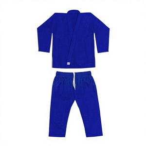 Uniformes de Jiu Jitsu brasileño en blanco hechos a medida para niños, ropa de artes marciales de karate con servicio OEM, precios directos de fábrica - Product Image 1