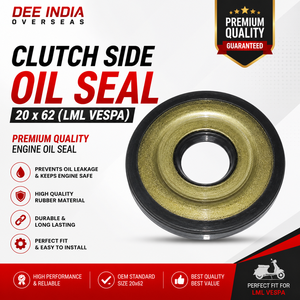 Sello de Aceite del Embrague 20x62 para LML Vespa |   Sello de Aceite para Motor de Motocicleta |   Alta Calidad - Product Image 3