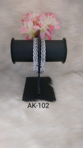 Ensemble de bracelets AD uniques faits à la main bijoux en alliage de zinc à la mode pour les femmes cadeau de mariage parfait - Product Image 4