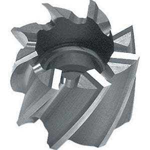 Cylindre de fraisage renforcé DIN1880-UNI3903-ISO2586 avec dents hélicoïdales 8779 63, fraise transversale à clé avant - Product Image 1