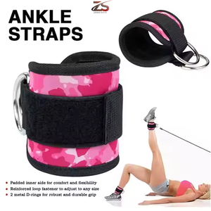 Meilleure qualité sangles de cheville Fitness sangles de cheville de gymnastique conception personnalisée avec logo personnalisé du Pakistan - Product Image 2