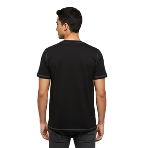 T-shirts pour hommes personnalisés, nouveau design, t-shirt respirant pour hommes, t-shirt décontracté de couleur unie, t-shirt oversize pour hommes, vente en gros, ventes chaudes - Product Image 2