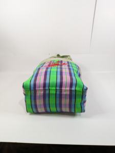 Nuevo diseño de moda, logotipo personalizado, bordado, bolsa de plástico reciclado para mujer con asa para uso diario, duradera para mujer y Niña - Product Image 4