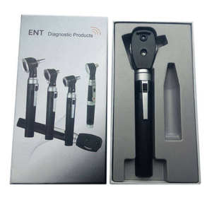 Top Quality Medical ENT <b>Otoscope</b> Set With Cannula Diagnostic Surgical I <b>Otoscope</b> & Ophthalmoscop Portable Needle Holder - Product Image 2