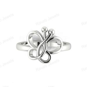 Haute Qualité Plaqué Or Fiançailles et Bijoux De Mariage pour Femmes Lunette Papillon Thème Usine Directe En Gros Nouvelle Arrivée - Product Image 4