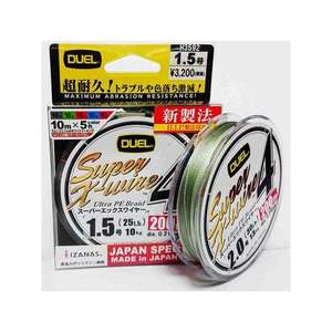 ดวล ซุปเปอร์ เอ็กซ์-ไวร์ ™ สายเบ็ดตกปลา 4 เส้น 150/200 ม. (รุ่น: 0.6/0.8/1/1.2/1.5/2) - Product Image 4