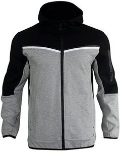 Conjunto de chándal ligero de manga larga para hombre, superventas, estampado personalizado de diferentes colores, logotipo con cierre de cremallera - Product Image 2