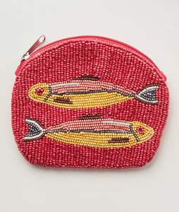 Artisanat traditionnel broderie perlée Bertille petit sac portefeuille fantaisie élégant luxe et haute qualité dernier par Hiba Enterprises - Product Image 6