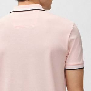 Camisas Casuales para Hombre con Diseño de Logotipo Frontal, Corte Regular, 100% Fibra de Bambú, Tejido Jersey Transpirable, Manga Corta, Color Sólido - Product Image 6