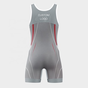 Trajes de Lucha Libre Unisex Profesionales de Alta Calidad Personalizados, Venta al por Mayor de Fábrica, Logotipo Frontal, Spandex/Poliéster con Característica Elástica - Product Image 4