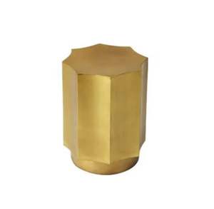 Meilleure vente tabouret de meuble décoratif d'intérieur en métal de qualité supérieure en aluminium martelé au diamant avec logo pour cadeau - Product Image 2