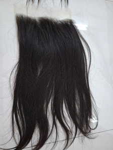 Extensions de cheveux vietnamiennes droites en dentelle HD Bone Swiss pré-plumées et étirées 9x5 & 9x6 Lace Closure from Vietnam - Product Image 3