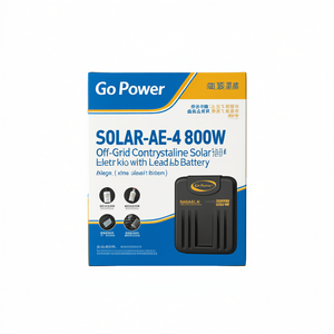 Kit solaire tout électrique hors réseau Go Power SOLAR-AE-4 800W avec batterie au plomb-acide - Product Image 2