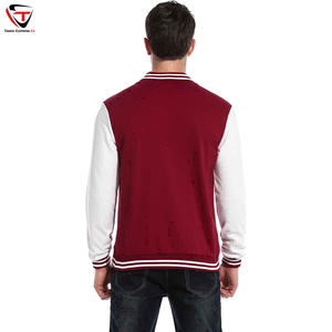 Chaqueta Deportiva de Invierno para Hombre, Diseño Bomber, Mangas con Bordado Chenille, Estilo Universitario de Béisbol - Product Image 3