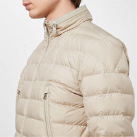 Veste matelassée de haute qualité pour hommes nouveau design personnalisé vestes d'hiver en duvet de plumes coupe-vent pour hommes