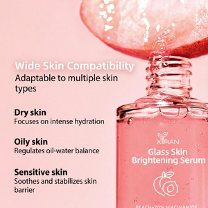 Özel etiket kore cam cilt nemlendirici parlatıcı yüz <span class=keywords><strong>Serum</strong></span> şeftali 70% Niacinamide <span class=keywords><strong>Serum</strong></span> düzensiz cilt tonu için - Product Image 6