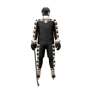 Vente directe d'usine Meilleur prix Uniforme de hockey sur glace / Uniforme de hockey sur glace unisexe en coton personnalisé - Product Image 4