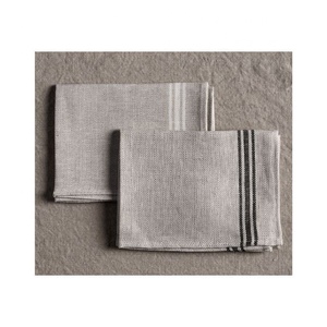 GOTS Certified Organic Cotton <b>Kitchen</b> Towels Checked Embroidered Premium Golf Sets Bulk OEM ODM Export India - Product Image 2