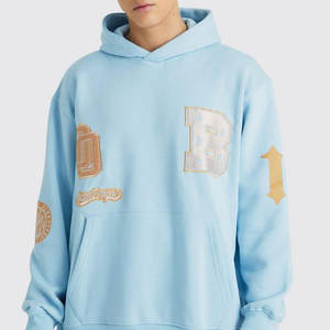 Survêtement superposé pour hommes, meilleure vente, survêtement surdimensionné délavé à l'acide pour hommes, à bas prix, avec service OEM - Product Image 5