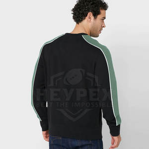 Fabricant de sweats d'hiver à la mode pour hommes Street Wear sweats teints unis à motif solide - Product Image 4