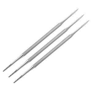 Limpiador de uñas de acero inoxidable de doble cabeza, levantador de limas de uñas encarnadas, removedor de cutículas antideslizante con selecciones de suciedad de uñas de doble punta - Product Image 2