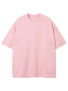 Camiseta cómoda de manga corta extragrande de algodón para hombre más vendida para usar - Product Image 2