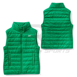 2023 vente en gros nouveau Design personnalisé gilet sans manches couleurs unies bouffantes vestes de haute qualité hommes bouffantes vestes - Product Image 3