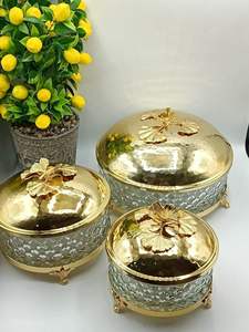 Casserole en aluminium de grande capacité avec pot intérieur en acier inoxydable pour servir plusieurs personnes lors des repas en famille - Product Image 4