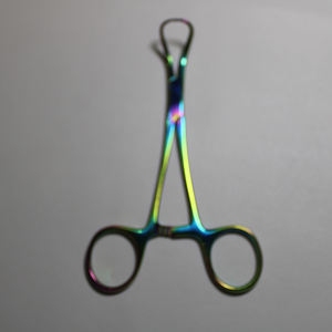 Pinza para Toallas Backhaus, Manual, 13 cm, Acero Inoxidable Quirúrgico de Alta Calidad, Certificación CE ISO13485, Instrumento General - Product Image 3