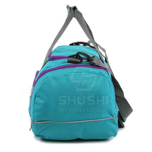 SHUSHI INTERNATIONAL Sportswear American Football Duffel Bolsa de viaje impermeable Tela de poliéster de alta calidad personalizada Gran oferta - Product Image 6