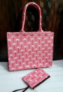 Customizable Cotton Multi-Functional External <b>Pouch</b> Big Size Newborn Baby Mommy Bags for Baby <b>Nappy</b> Storage-Made India - Product Image 3