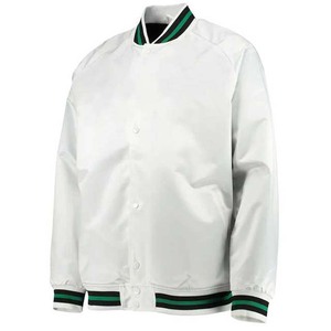 Blouson Bomber Varsity 100% Coton avec Logo Personnalisé, Col Montant, Style Urbain, Service OEM pour Hommes - Product Image 3