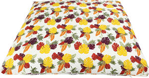 High-Demand <b>Block</b> Printed Flower Pattern Cotton <b>Yoga</b> Mat for <b>Yoga</b> Pilates Exercise Handmade Deluxe Type Wholesale Price Indian - Product Image 2