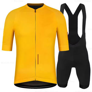 Ensemble de vêtements de cyclisme pour hommes imprimé par sublimation, design d'équipe unique, respirant, léger, taille adulte, utilisation en polyester - Product Image 4