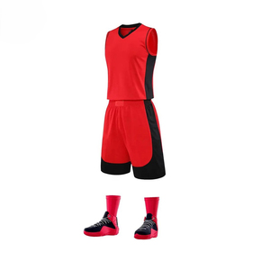 Uniforme de basket-ball personnalisé en gros, nouveau design, uniforme d'équipe imprimé par sublimation, respirant, uniforme de basket-ball vierge en gros - Product Image 1