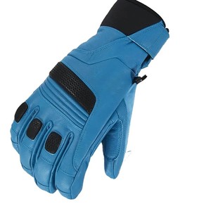 Guantes de nieve de invierno para hombre de alta calidad, guantes de esquí impermeables a prueba de viento, Material de cuero, la mejor tarifa cálida para el invierno - Product Image 3