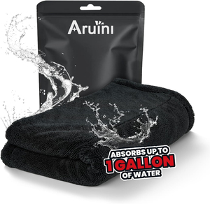 Khăn Lau Xe Hơi Xoắn Bằng Vi Sợi Không Viền Vải Siêu Thấm Vệ Sinh Chăm Sóc Chăm Sóc Chăm Sóc Chăm Sóc Ô Tô Siêu Khô 1300GSM - Product Image 1