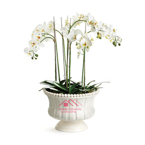 Acabado dorado Venta caliente Accesorios de decoración de mesa de metal Florero de mesa de flores de metal - Product Image 5