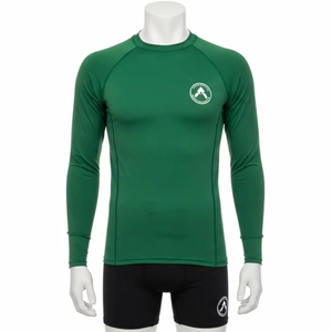 Unisex Quick Dry Rash Guard Adults Polyester Spandex <b>UV</b> Protection Long Sleeve <b>Swimwear</b> Surfing Beach Sports Top - Product Image 4