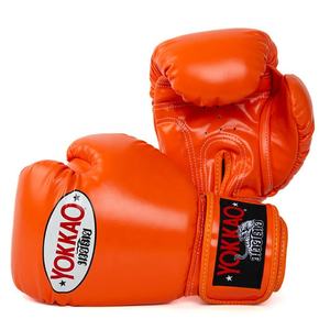 Gants de boxe en cuir de vachette sur mesure de qualité supérieure Yakkao&Twins, gants de compétition professionnels pour l'entraînement au Muay Thai - Product Image 6