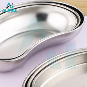 Alta calidad tiene stock Acero inoxidable 304 Hospital quirúrgico en forma de frijol bandeja instrumento diferentes tamaños - Product Image 5