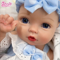 Poupée Bébé Reborn Réaliste en Silicone Corps Entier Babeside Terry 30 cm, Poupée Mannequin pour Filles, Mini Jouet Doux, Modèle DIY