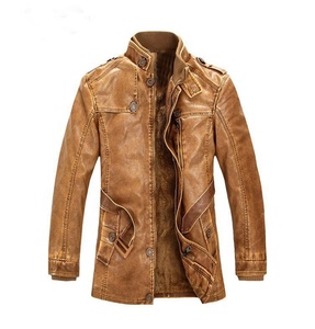 Ropa de abrigo de invierno para hombre de diseño personalizado de alta calidad, chaleco de cuero estilo acolchado sin mangas con cuello levantado frontal al por mayor - Product Image 1