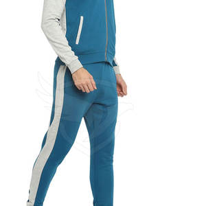 Chándales con logotipo personalizado superventas para hombre, chándal de dos piezas para hombre, chándal de manga larga de último diseño para hombre - Product Image 2